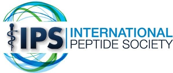 A logo of international peptide society